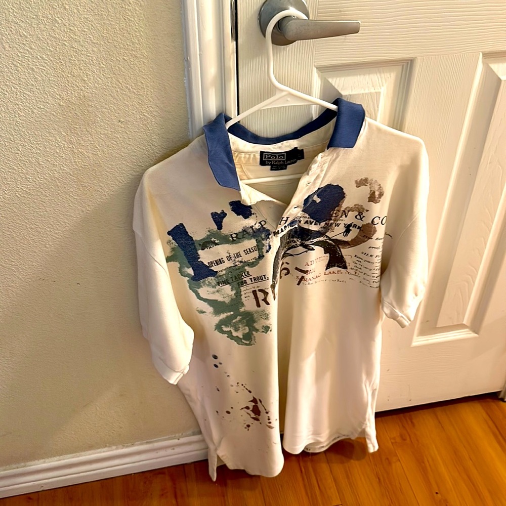 Polo by Ralph Lauren shirt, size Large